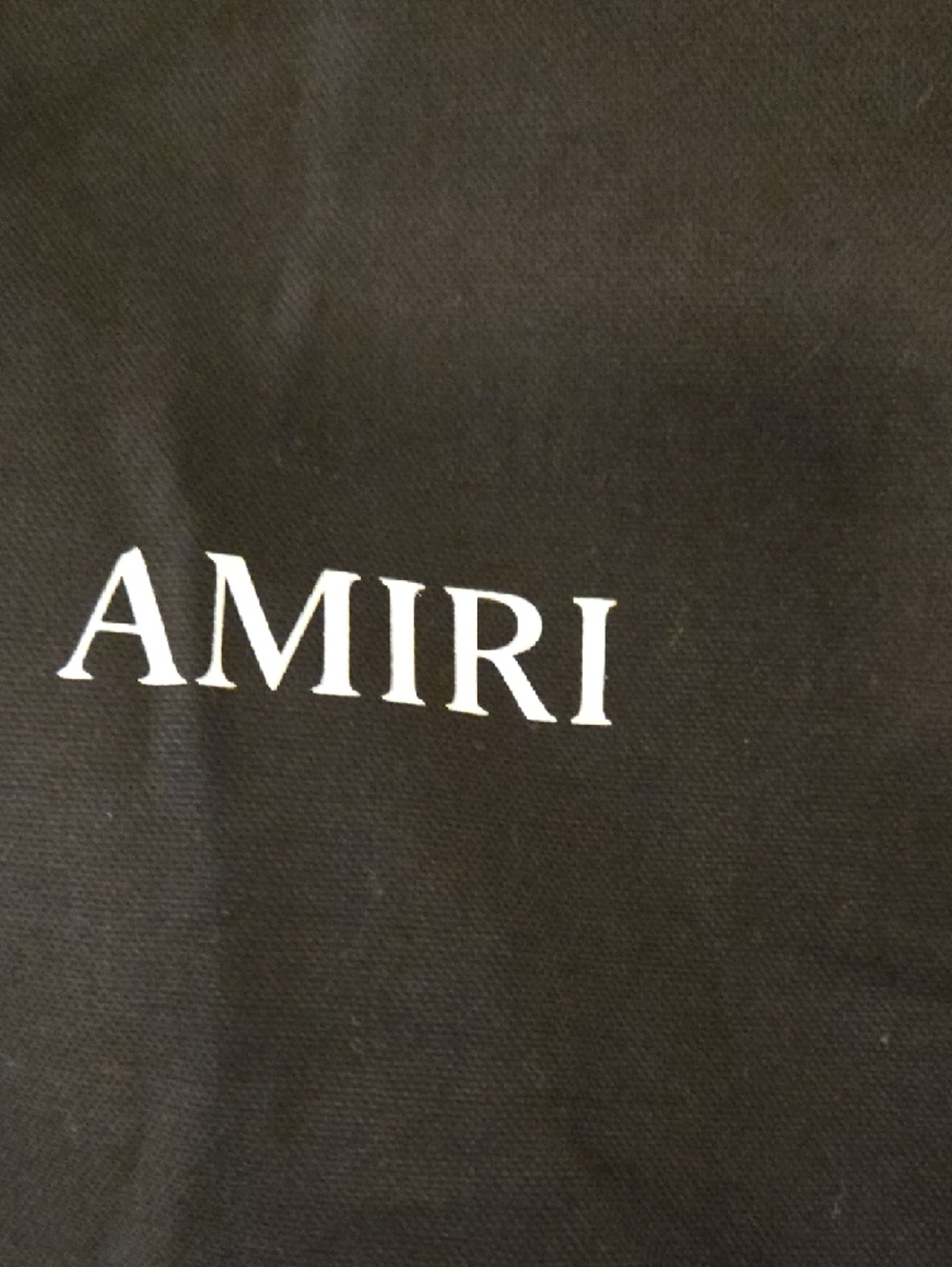AMIRI Black Garment Cover with White Logo - Picture 3 of 7